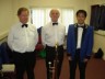 Three trombonists: Tim, Gerald and me