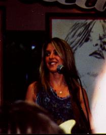 Liz at Chicago Tower Records, July 9, 2003