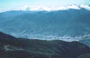 Mrida vista desde la cima del Pico Bolvar