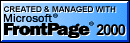 Created with MS FrontPage 2000