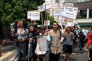 Marching on Transgender Day