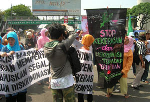 Stop Violence and Discrimination against Women!
