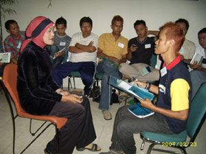 Trainees in Purwokerto