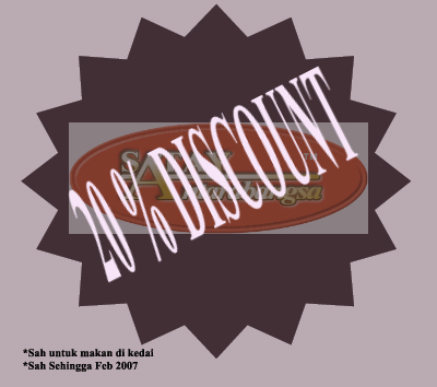 20 % DISCOUNT