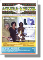 Afrika-Kurier Titelseite, Heft 3, 2001
