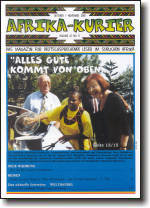 Afrika-Kurier Titelseite, Heft 5, 2001