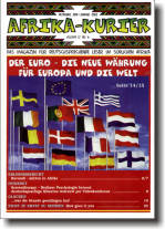 Afrika-Kurier Titelseite, Heft 6, 2001