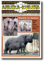 Afrika-Kurier Titelseite, Heft 4, 2003