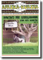 Afrika-Kurier Titelseite, Heft 1, 2005