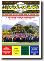 Afrika-Kurier Titelseite, Heft 1, 2005