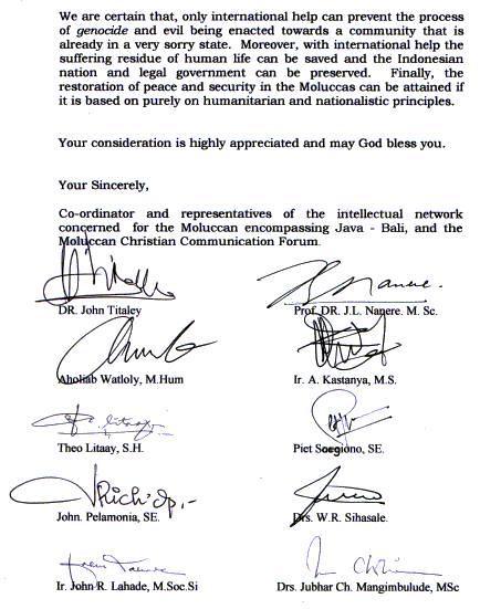 signatures