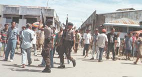 Situation at Mardika Market Area