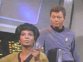 Uhura and McCoy