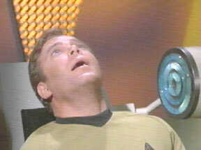 Kirk in pain