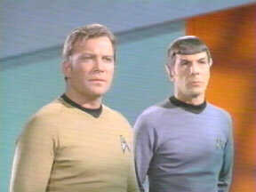 Kirk and Spock