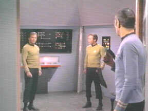 Garth, Kirk, Spock