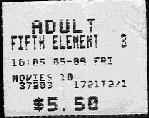 Ticket, duh...