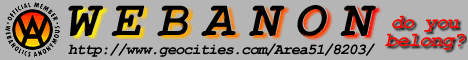 Webanon(tm) banner