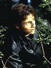 Mulder in Fallen Angel with a black Leather Jacket