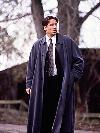 Mulder in his trenchcoat