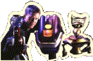 Mike and the 'Bots. Oooh, they *glow*!