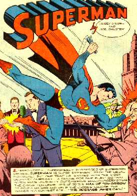 SPLASH PAGE OF ACTION COMICS NO.92