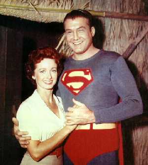 George Reeves y Noel Neill