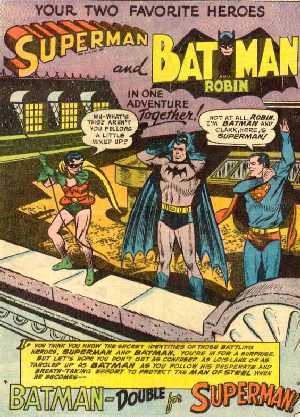 WORLD'S FINEST 71 SPLASH PAGE