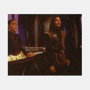 A funky little slideshow featuring Ivanova and Marcus.  A short collection of moments from their lives, and even the pic of CC and JC form the Sci-Fi Universe Awards.