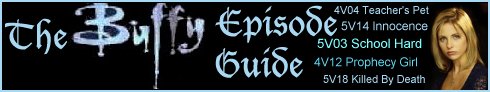The BtVS Episode Guide
