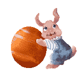 Help me roll this egg down the trail.