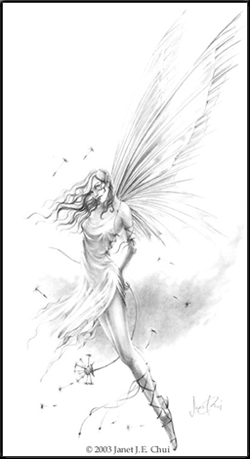 Dandelion Fairy by Janet Chui