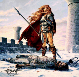 Death of Sturm by Larry Elmore