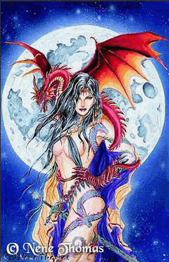 Dragonmoon by Nene Thomas