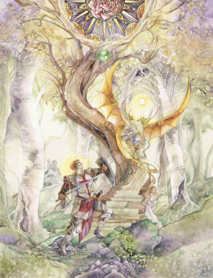 Saint George and the Dragon by Stephanie Pui-Mun Law