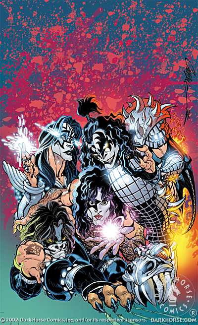 New Dark Horse Comics KISS Cover