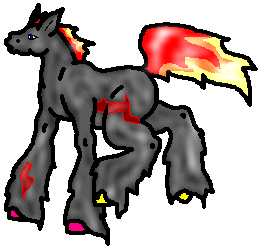 Black Flame's Foal Picture