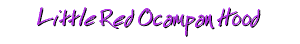 Little Red Ocampan Hood