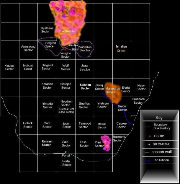 Map of the Cocoon