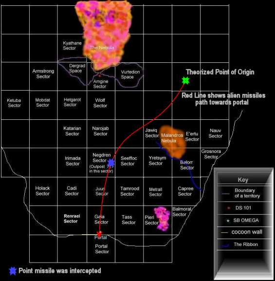 The seed bomb's path