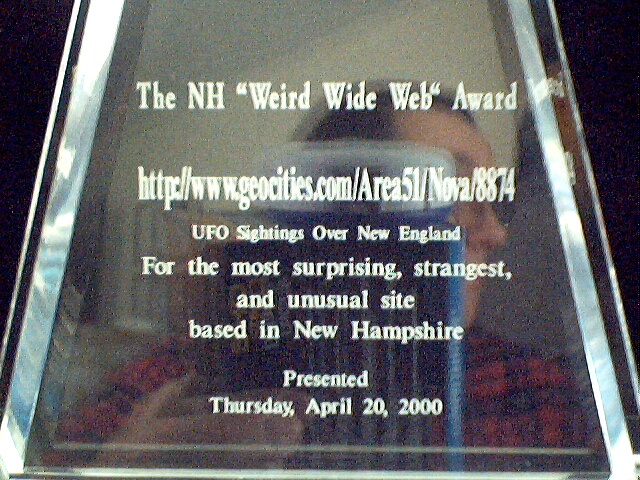Inscription on the 1st Place Trophy !
