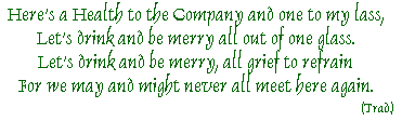 Health to the Company Lyrics