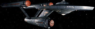 The Starship ENTERPRISE. NCC 1701-D. Star Trek Images are brought to you by FARSIDE 2001.com Star Trek sounds,files,database,LCARS,lcars,Computer,