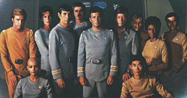 STAR TREK The Motion Picture CAST. This is the First of the Up till now Eight Movies about the 60's TV series. Image of Cast List of Creators. GENE RODDENBERRY