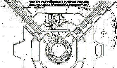 Port and Starboard Warp Power Transfer Conduits