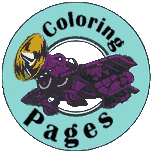 Coloring Book Pages - Black & White (and some computer-colored) scans of Tale Spin Coloring Book Pages