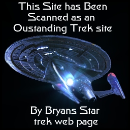 Bryan's StarTrek Webpage Award