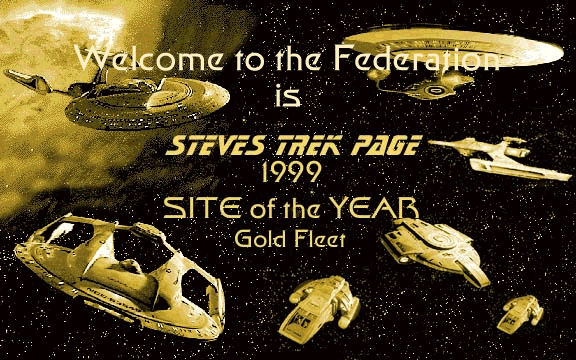 1999 Award from Steve's Trek Page