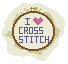 I Love Cross-Stitch