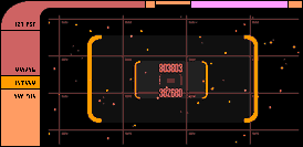 Animated LCARS Navigational Subsystem Display